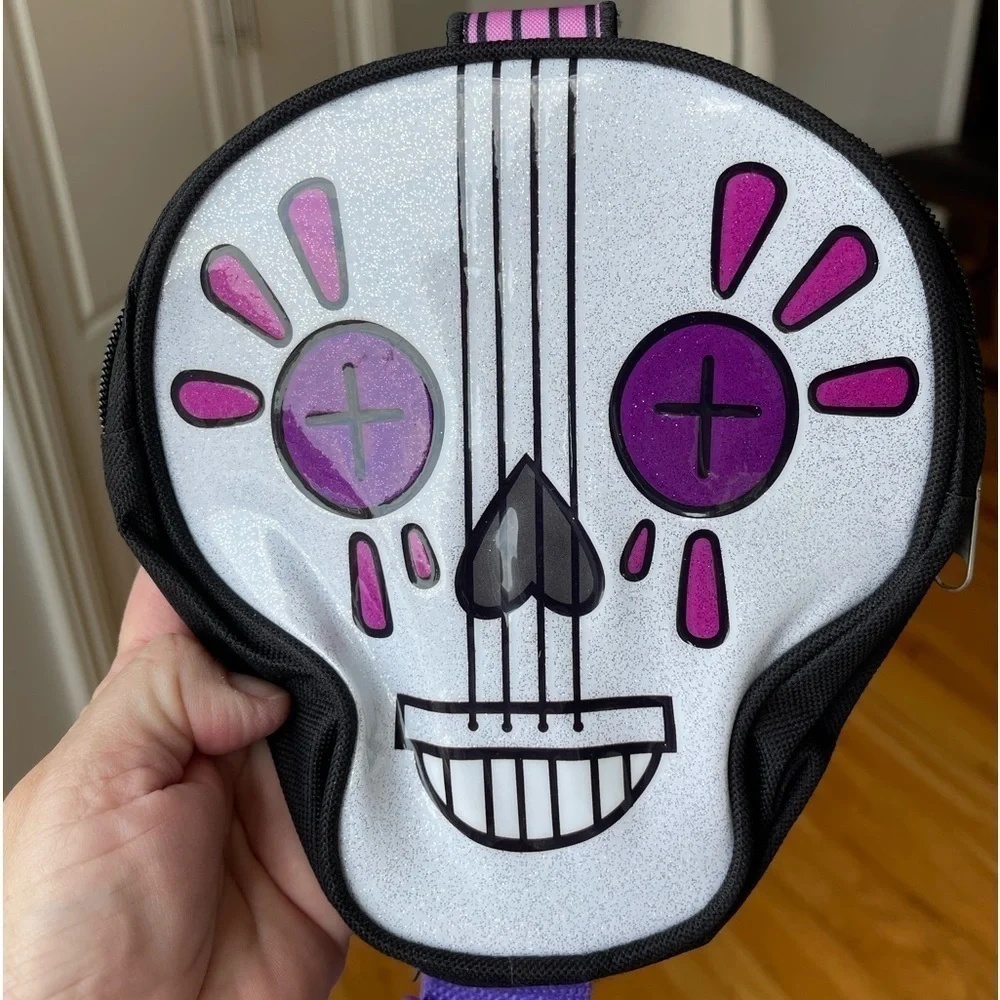 Vampirina Disney Sugar Skull Guitar Crossbody novelty Cosplay Purse